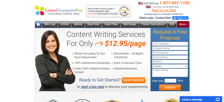 top content marketing seo services